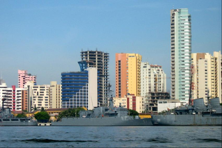 Bocagrande lado de la Bahia - Foto: Jorever - Dominio Publico Bocagrande lado de la Bahia - Foto: Jorever - Dominio Publico